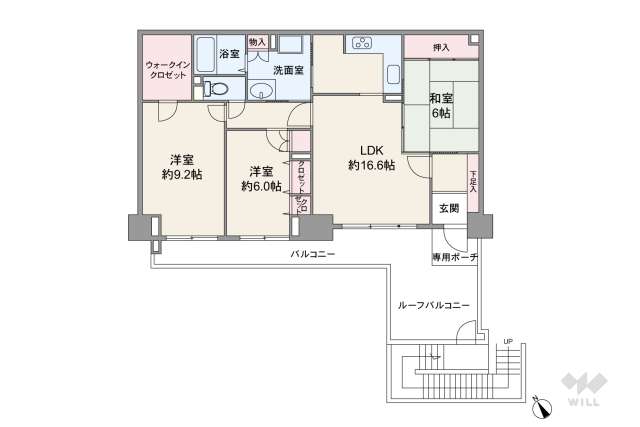 745700Rの間取り図