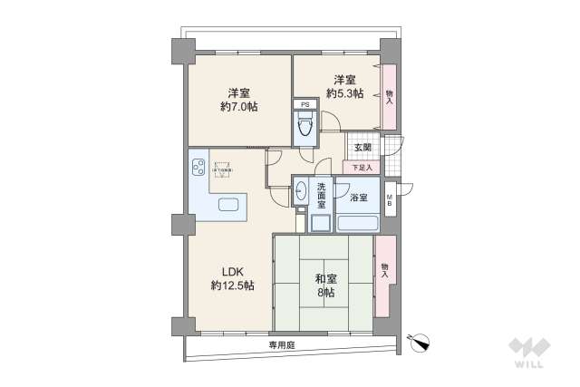 745703Rの間取り図