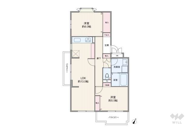 東灘パーク・ハイム:間取り図面