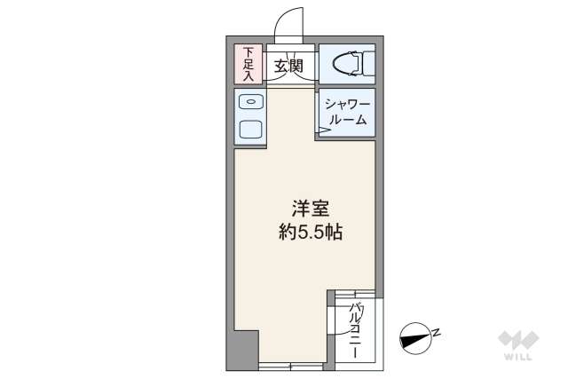グランメール高田馬場:間取り図面