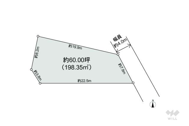 日進市藤塚3丁目 土地:間取り図面