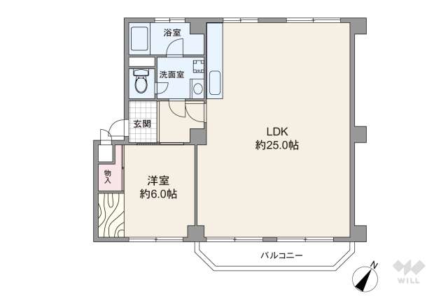 宝松苑ハイツ:間取り図面