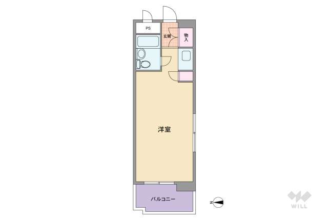 トーカングランドマンション栄:間取り図面