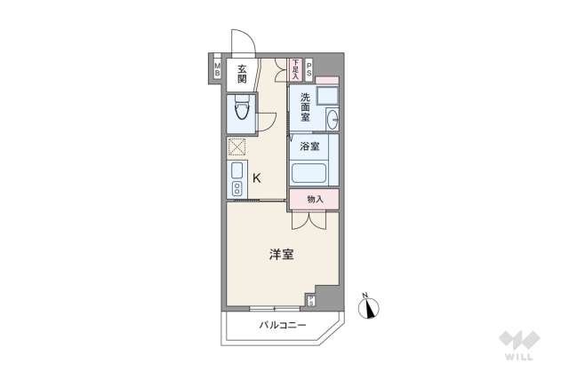 ＡＲＫＭＡＲＫ等々力:間取り図面