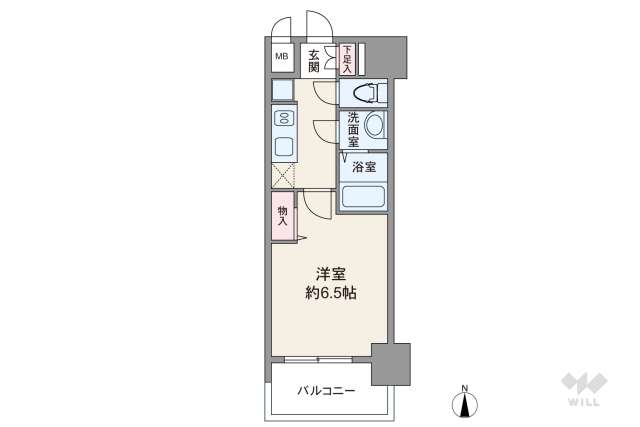 プレサンスNAGOYA本陣:間取り図面