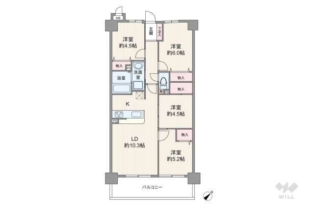 751633Rの間取り図