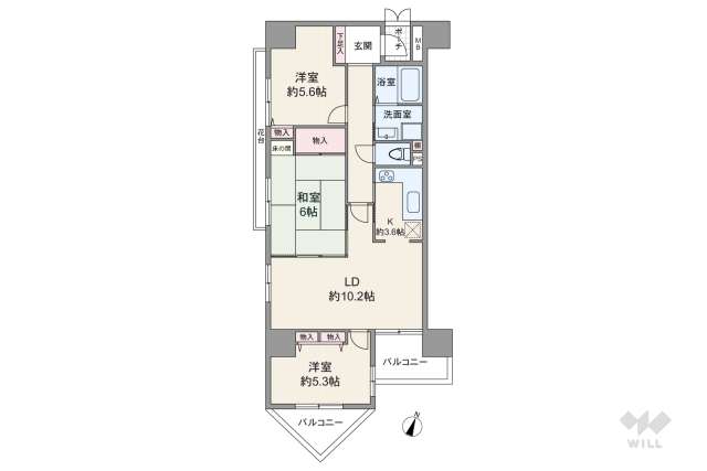 アイ旭:間取り図面
