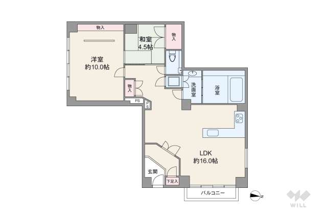 東山ハイツ（東芦屋町） （1階・東向き）｜ウィル不動産販売[物件番号：752579R]