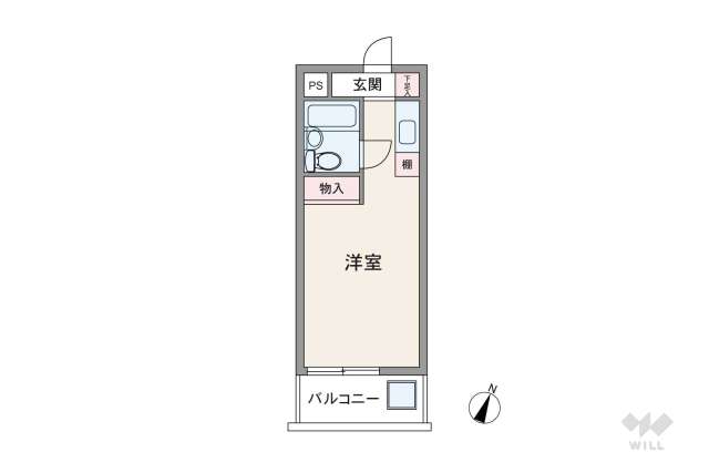 スカイコート千歳烏山第3:間取り図面