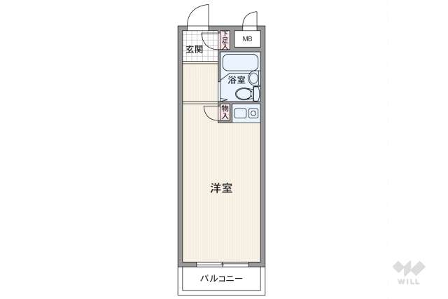 日興パレス新宿パート３:間取り図面