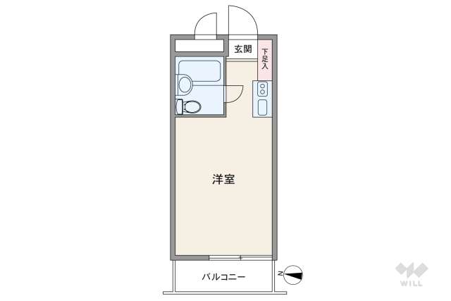 ネオハイシティ桜新町:間取り図面