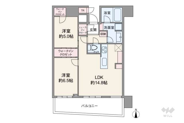 パークタワー晴海:間取り図面