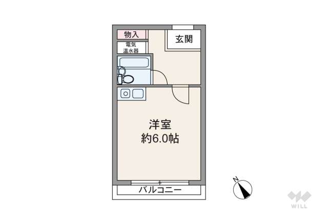 ノア渋谷パート2:間取り図面