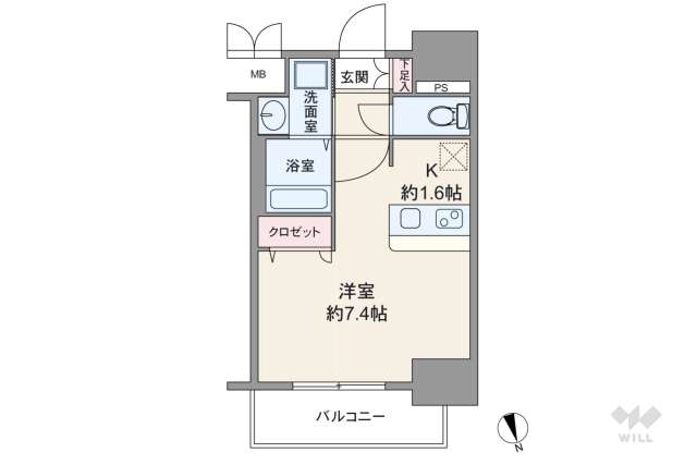 プレサンスNAGOYA桜通ビッグビート:間取り図面