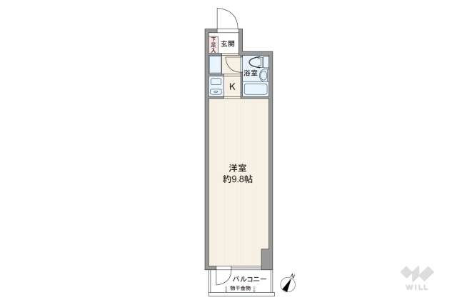 セザールプラザ久が原:間取り図面