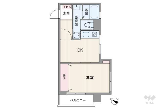 本町マンション（板橋区）:間取り図面