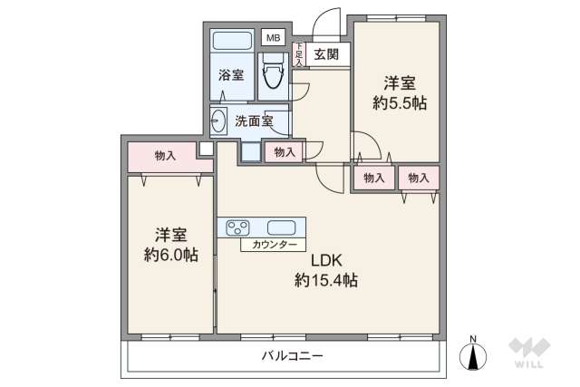 ダイアパレスステーションプラザ金山:間取り図面