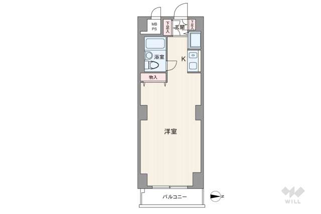 藤和ハイタウン新宿:間取り図面