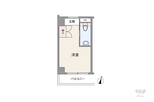 ファミニュー大森南:間取り図面