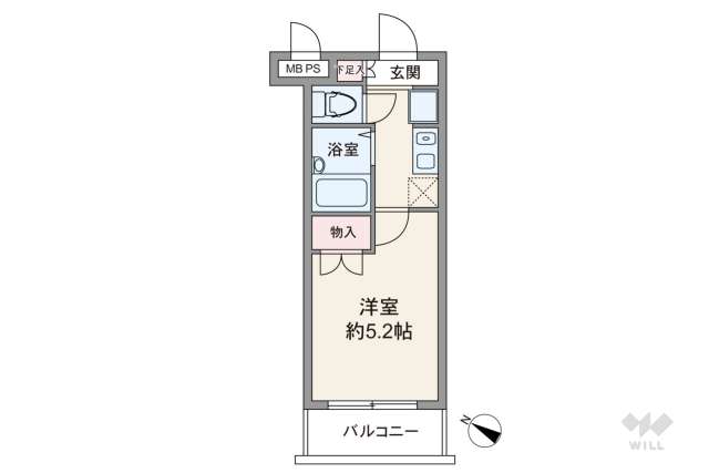 グランヴァン西馬込:間取り図面