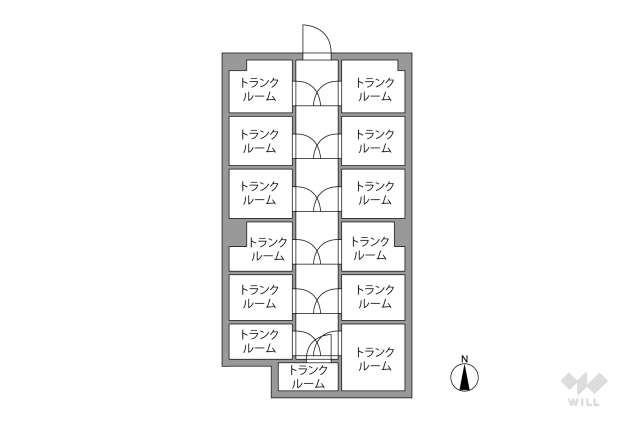 シャローム多摩川:間取り図面