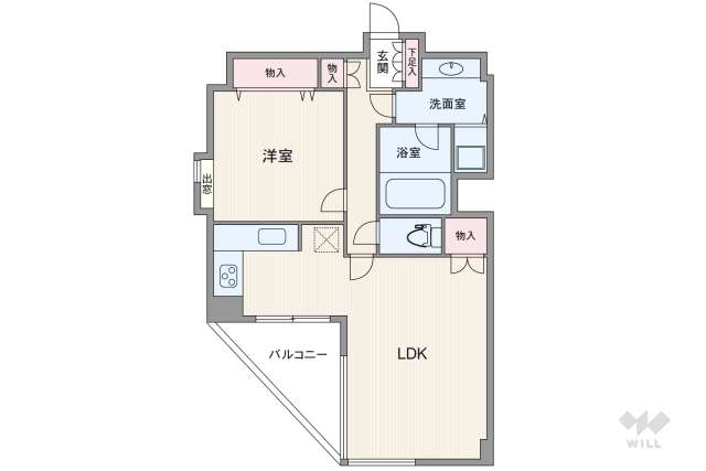 ライオンズマンション白金東:間取り図面