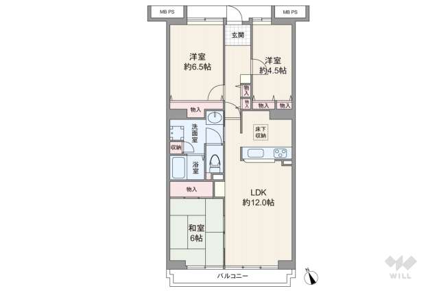 766981Rの間取り図