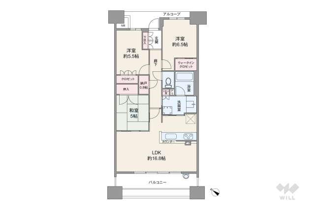 宝塚ザ・レジデンス:間取り図面