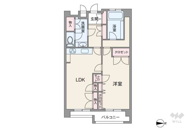 セブンスターマンション第2春日井:間取り図面