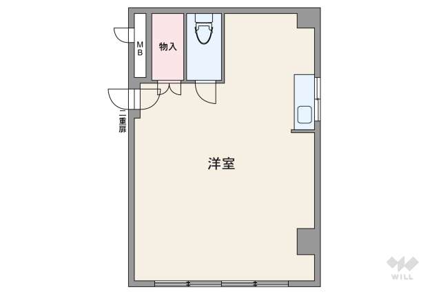 チサンマンション第6新大阪:間取り図面