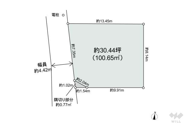 伊丹市鈴原町6丁目 土地:間取り図面