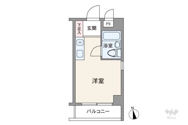 メリーライフ新宿:間取り図面