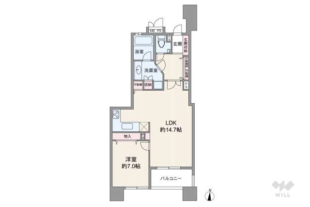 ライオンズシティ栄:間取り図面