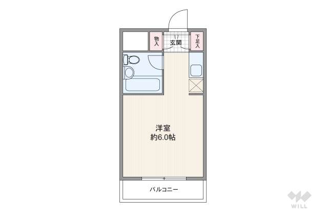 スカイコート元住吉第2:間取り図面