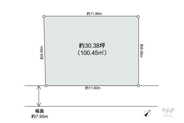 大田区鵜の木2丁目 土地:間取り図面