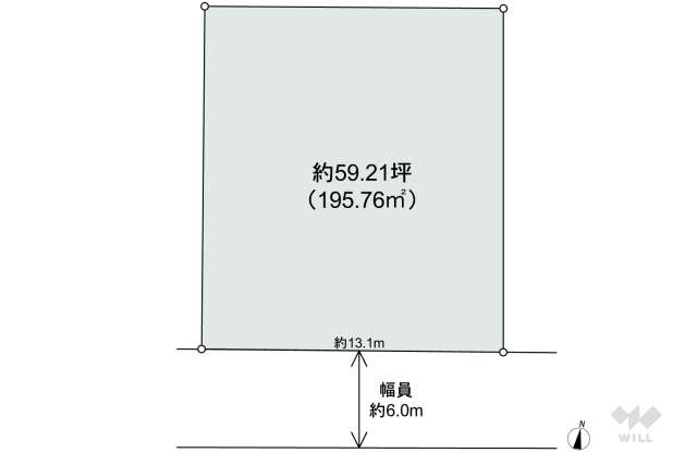 宝塚市宝梅1丁目 土地:間取り図面