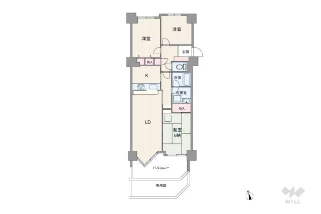 メイツ千種青柳:間取り図面