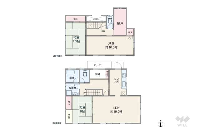 池田市伏尾台3丁目 一戸建て:間取り図面