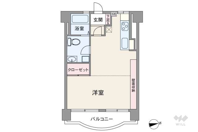 クレールメゾン品川:間取り図面