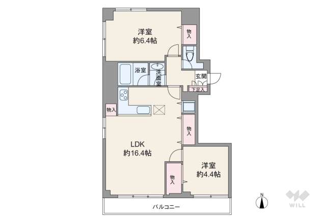 ファーイーストコンドミニアム大森:間取り図面