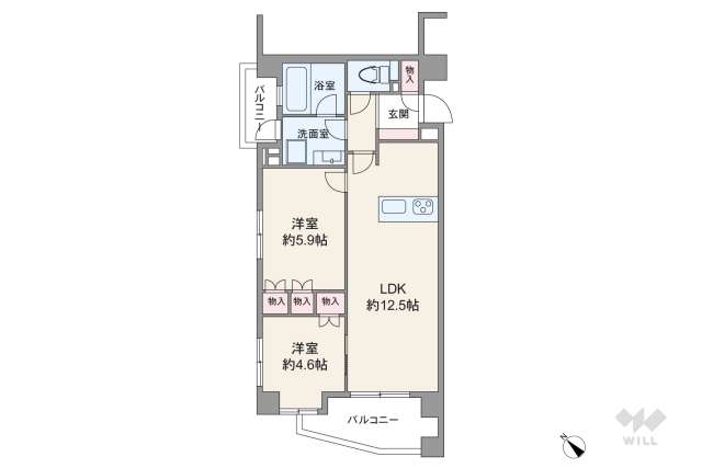 オーベル三軒茶屋dR:間取り図面