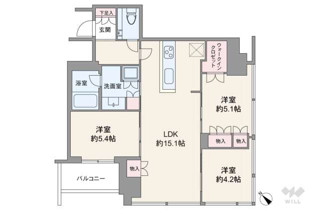 ラトゥール渋谷宇田川:間取り図面