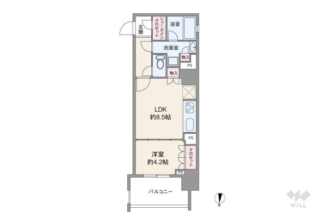 オープンレジデンシアザ・ミッドフォート:間取り図面