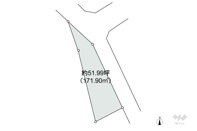 名古屋市守山区大字中志段味字湿ケ 土地:間取り図面