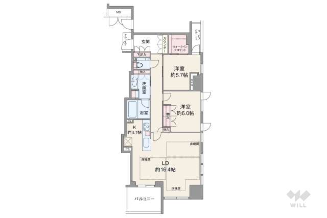 ジオタワー堺筋本町:間取り図面