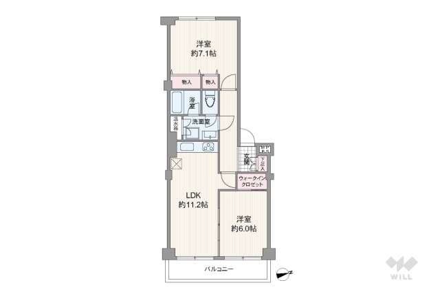 コートハウス宮前平:間取り図面