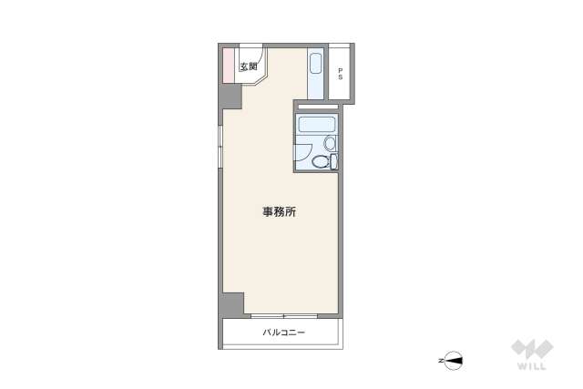 フルーレ新大阪平和ビル:間取り図面