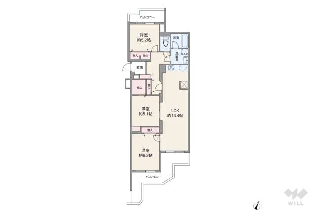 グランドメゾン南明:間取り図面