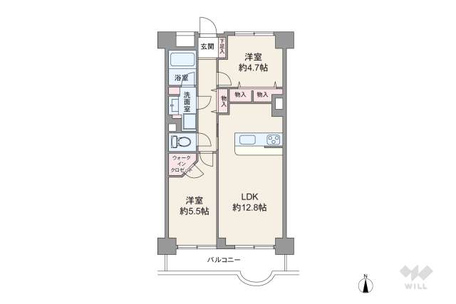 ハイネス目黒:間取り図面