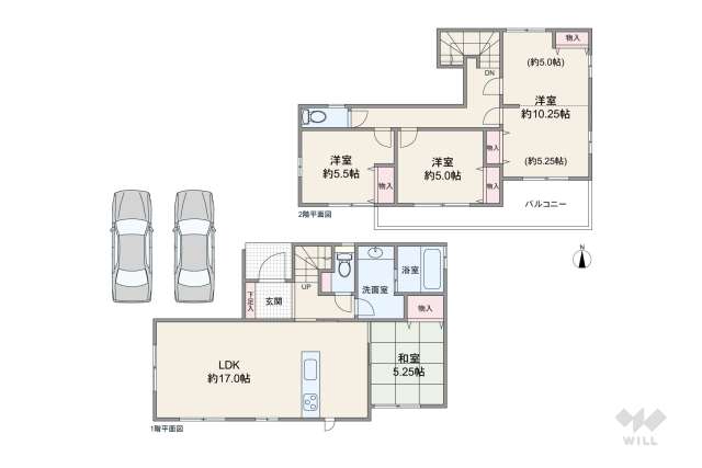 宝塚市逆瀬台5丁目 一戸建て:間取り図面